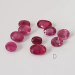 Ruby | 10 Piece Ruby Lot | Oval Cut | 2.5 - 2.7tcw 8