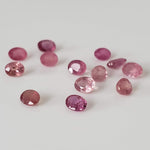  Ruby | 13 Piece Gemstone Lot | Oval Cut | Red | 3.7tcw 1