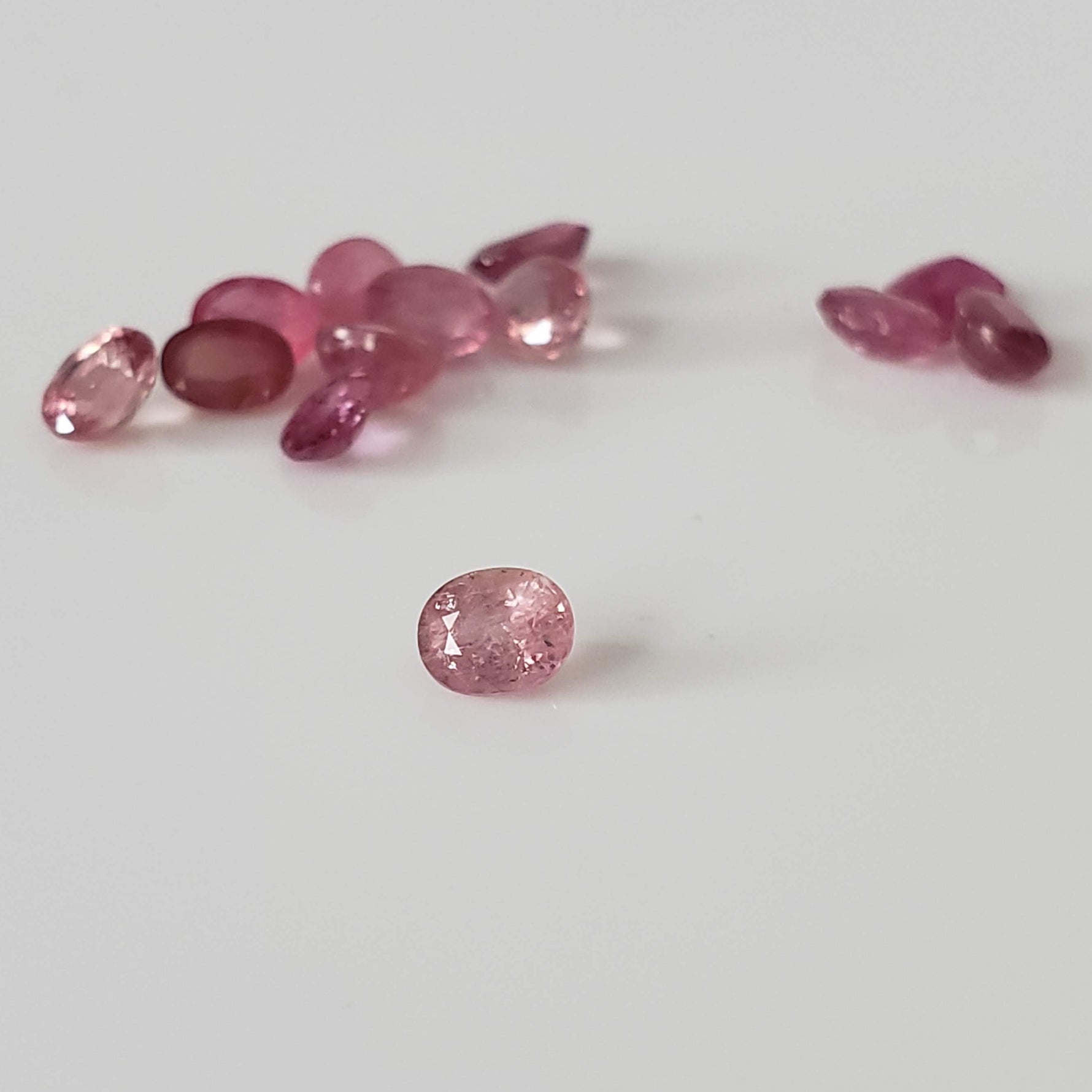  Ruby | 13 Piece Gemstone Lot | Oval Cut | Red | 3.7tcw 5