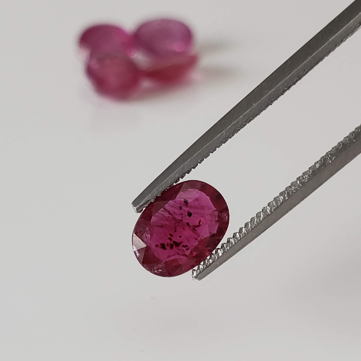  Ruby | 5 Piece Gemstone Lot | Oval Cut | Red | 5.52tcw 5