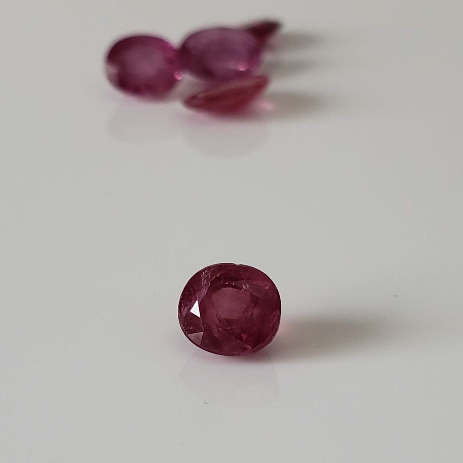  Ruby | 5 Piece Gemstone Lot | Oval Cut | Red | 5.52tcw 6