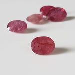 Ruby | 5 Piece Gemstone Lot | Oval Cut | Red | 8-9.5x5.4-7mm | Madagascar 3
