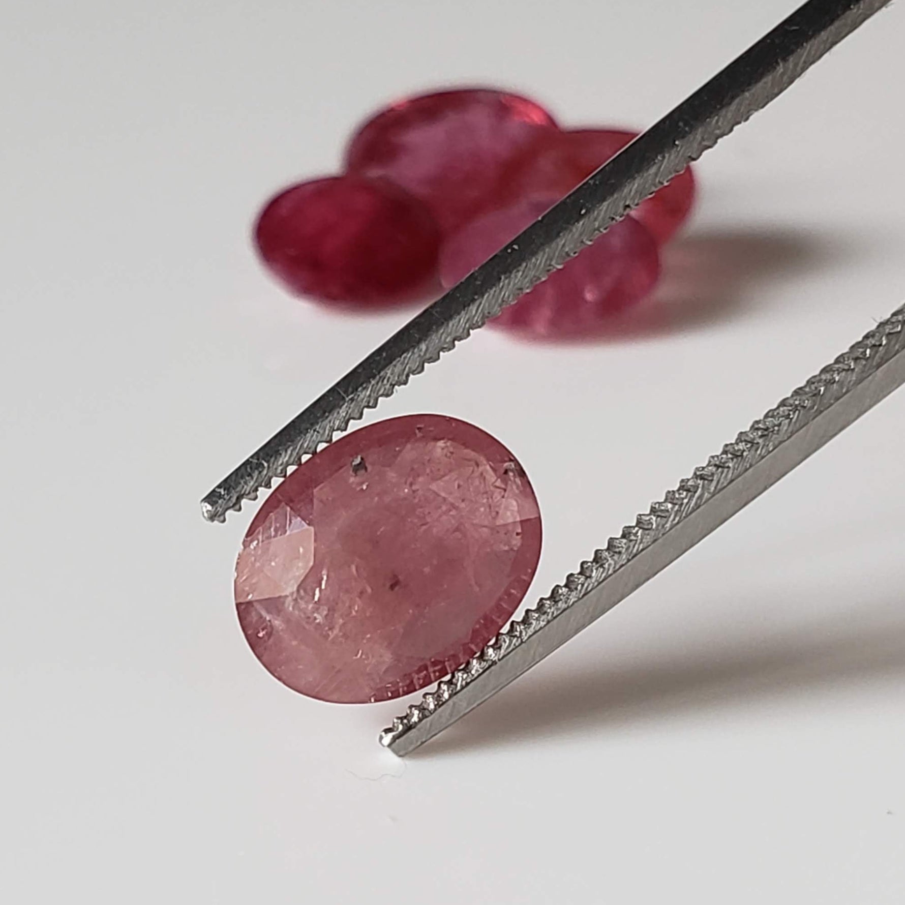  Ruby | 5 Piece Gemstone Lot | Oval Cut | Red | 8-9.5x5.4-7mm | Madagascar 6