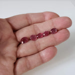  Ruby | 5 Piece Gemstone Lot | Oval Cut | Red | 9.8tcw 7