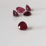  Ruby | 5 Piece Gemstone Lot | Pear Shape Cut | Red | 6.7x5.7-8x6mm 6.7tcw 4