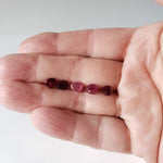  Ruby | 5 Piece Gemstone Lot | Pear Shape Cut | Red | 6.7x5.7-8x6mm 6.7tcw 7