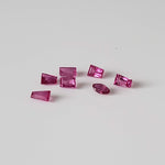  Ruby | 7 Piece Gemstone Lot | Mixed Shape Cuts | Red | 0.43tcw 