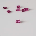  Ruby | 7 Piece Gemstone Lot | Mixed Shape Cuts | Red | 0.43tcw 3
