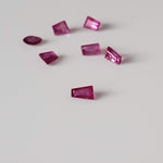  Ruby | 7 Piece Gemstone Lot | Mixed Shape Cuts | Red | 0.43tcw 5