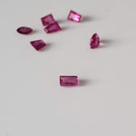  Ruby | 7 Piece Gemstone Lot | Mixed Shape Cuts | Red | 0.43tcw 6