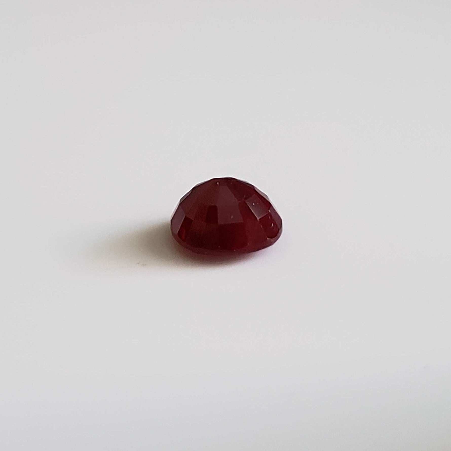  Ruby | Antique Cut | Pigeon Blood Red | 6.8x6.5mm | Myanmar 6