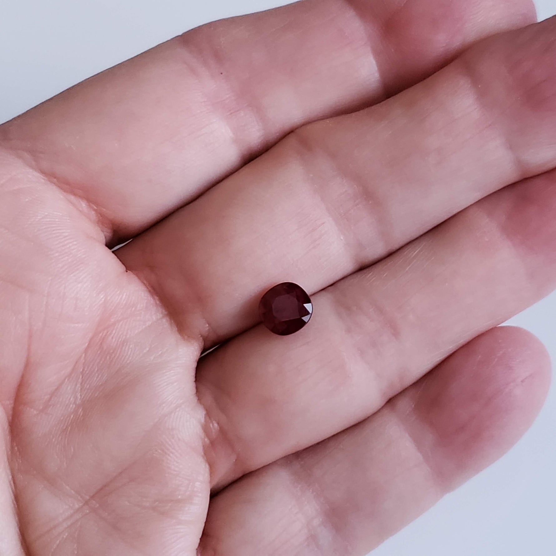  Ruby | Antique Cut | Pigeon Blood Red | 6.8x6.5mm | Myanmar 7