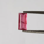  Ruby | Baguette Cut | Pigeon Blood Red | 7.8x3.7mm | Madagascar 