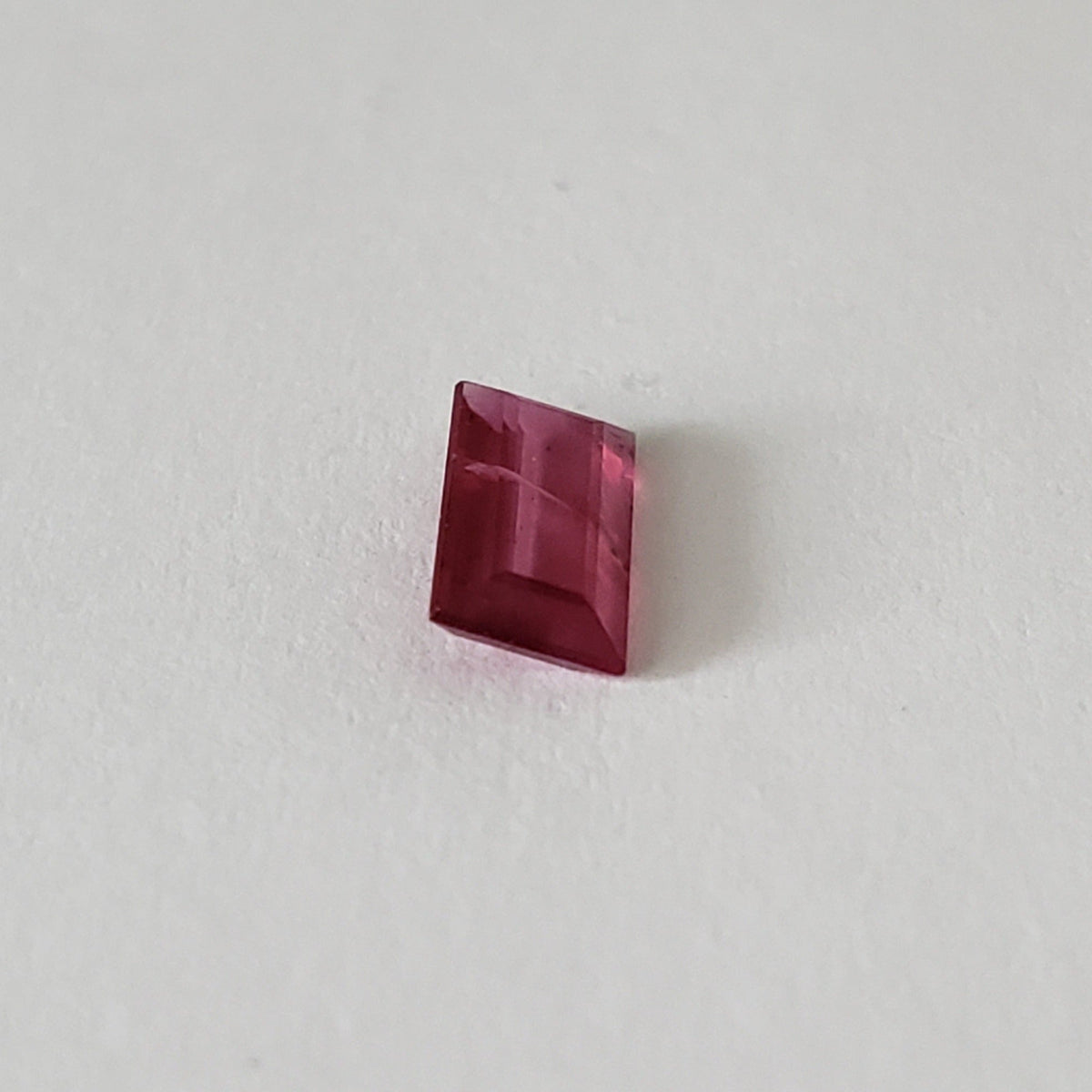  Ruby | Baguette Cut | Pigeon Blood Red | 7.8x3.7mm | Madagascar 4