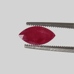  Ruby | Marquise Cut | Pigeon Blood Red | 9.5x4.5mm | Africa 1