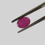  Ruby | Oval Cabochon | Pigeon Blood | 8x6mm | SO24 1