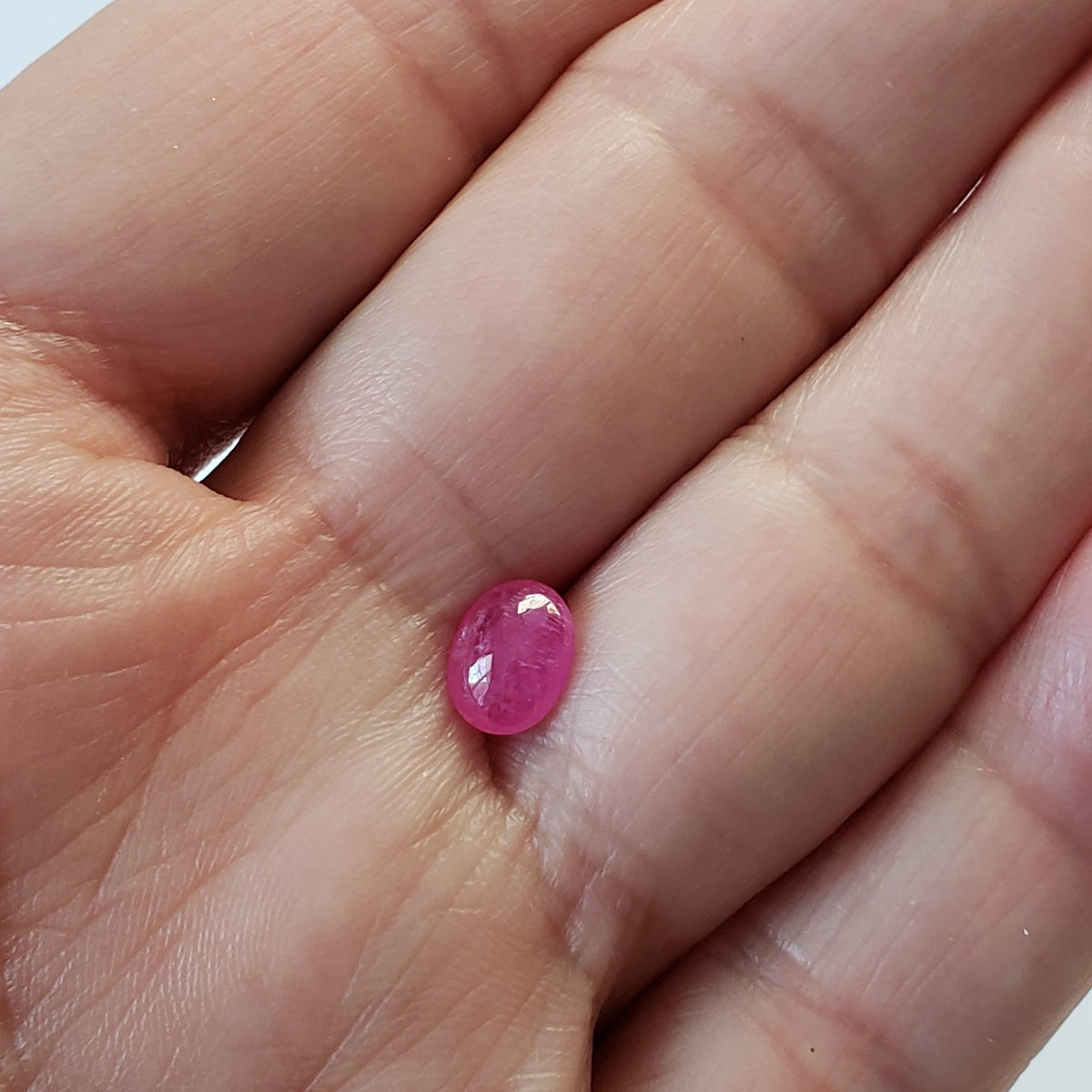  Ruby | Oval Cabochon | Pigeon Blood | 8x6mm | SO24 4