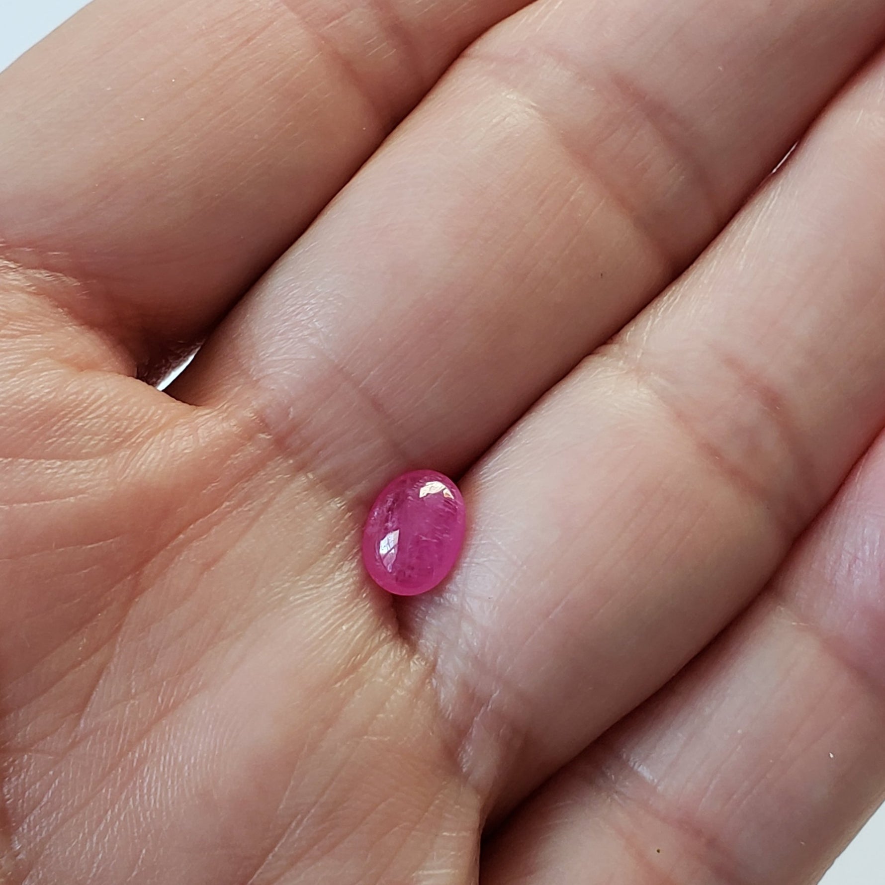  Ruby | Oval Cabochon | Pigeon Blood | 8x6mm | SO24 4