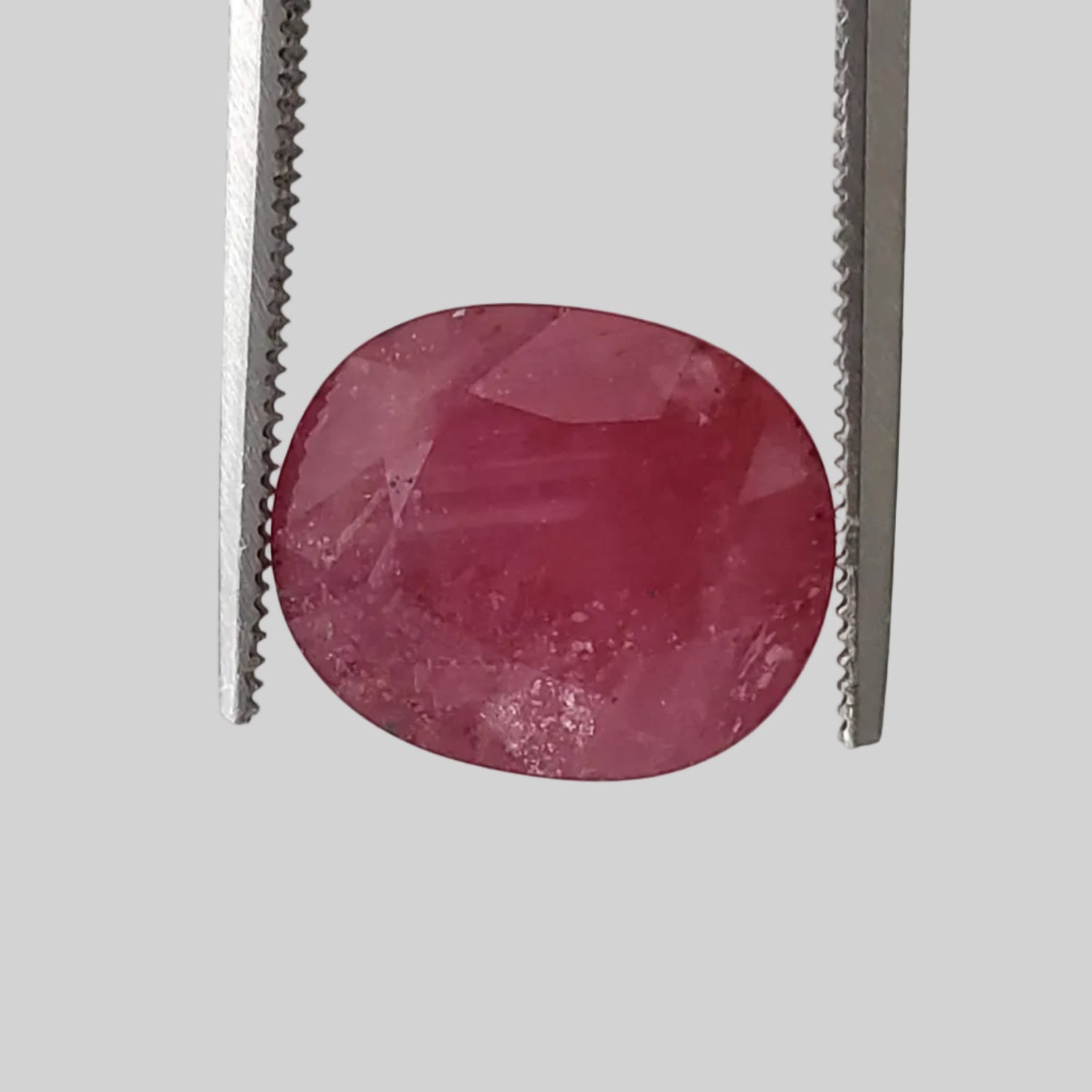  Ruby | Oval Cut | Red | 12x10mm 7.8ct | Madagascar 