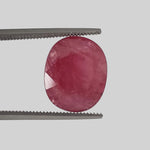  Ruby | Oval Cut | Red | 12x10mm 7.8ct | Madagascar 1