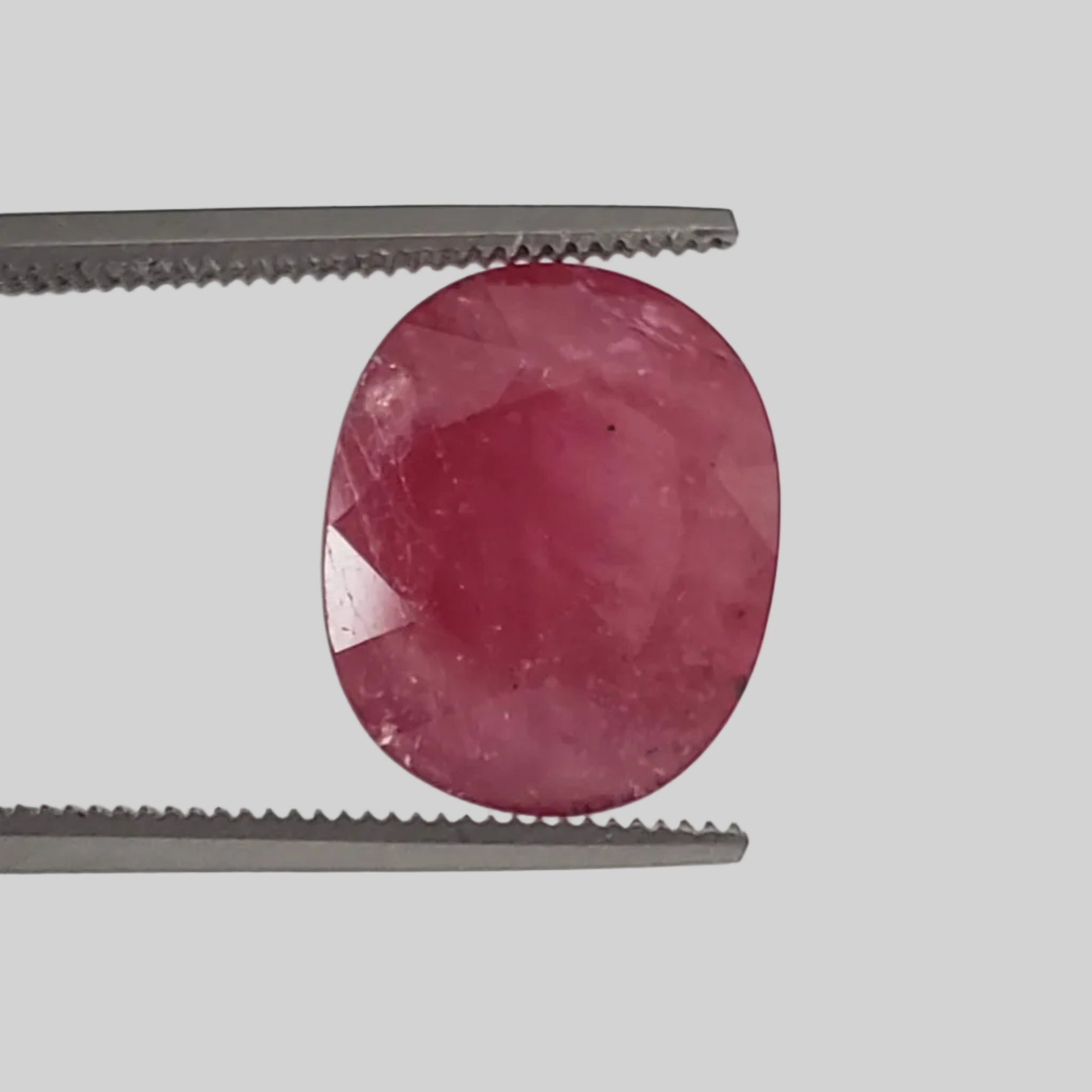  Ruby | Oval Cut | Red | 12x10mm 7.8ct | Madagascar 1