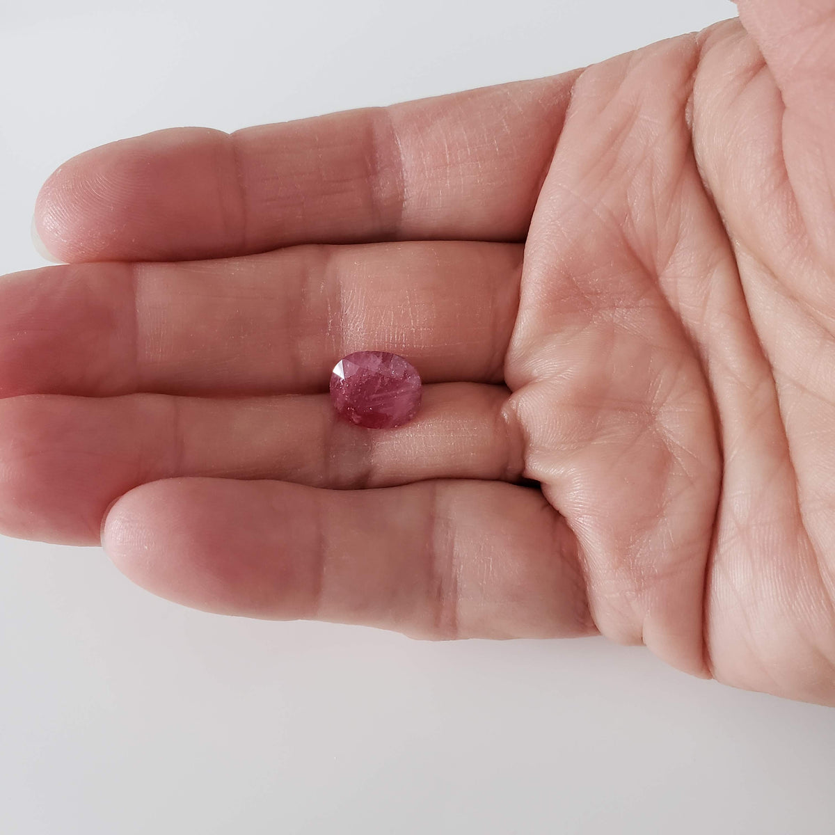  Ruby | Oval Cut | Red | 12x10mm 7.8ct | Madagascar 7