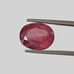  Ruby | Oval Cut | Red | 12x9.4mm 7.3ct | Madagascar 