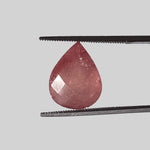  Ruby | Pear Shape Cut | Orange Red | 14.5x11.5mm 9.55ct | Madagascar 
