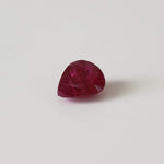  Ruby | Pear Shape Cut | Pigeon Blood Red | 8.5x6.5mm 2.0ct | Myanmar 3