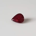  Ruby | Pear Shape Cut | Pigeon Blood Red | 8.5x7mm 1.65ct | Africa 2
