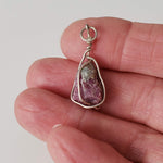  Ruby Pendant | 925 Silver Wire Wrapped Pendant | Natural Raw Ruby 6