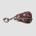  Ruby Pendant | 925 Silver Wire Wrapped Pendant | Natural Raw Ruby 2
