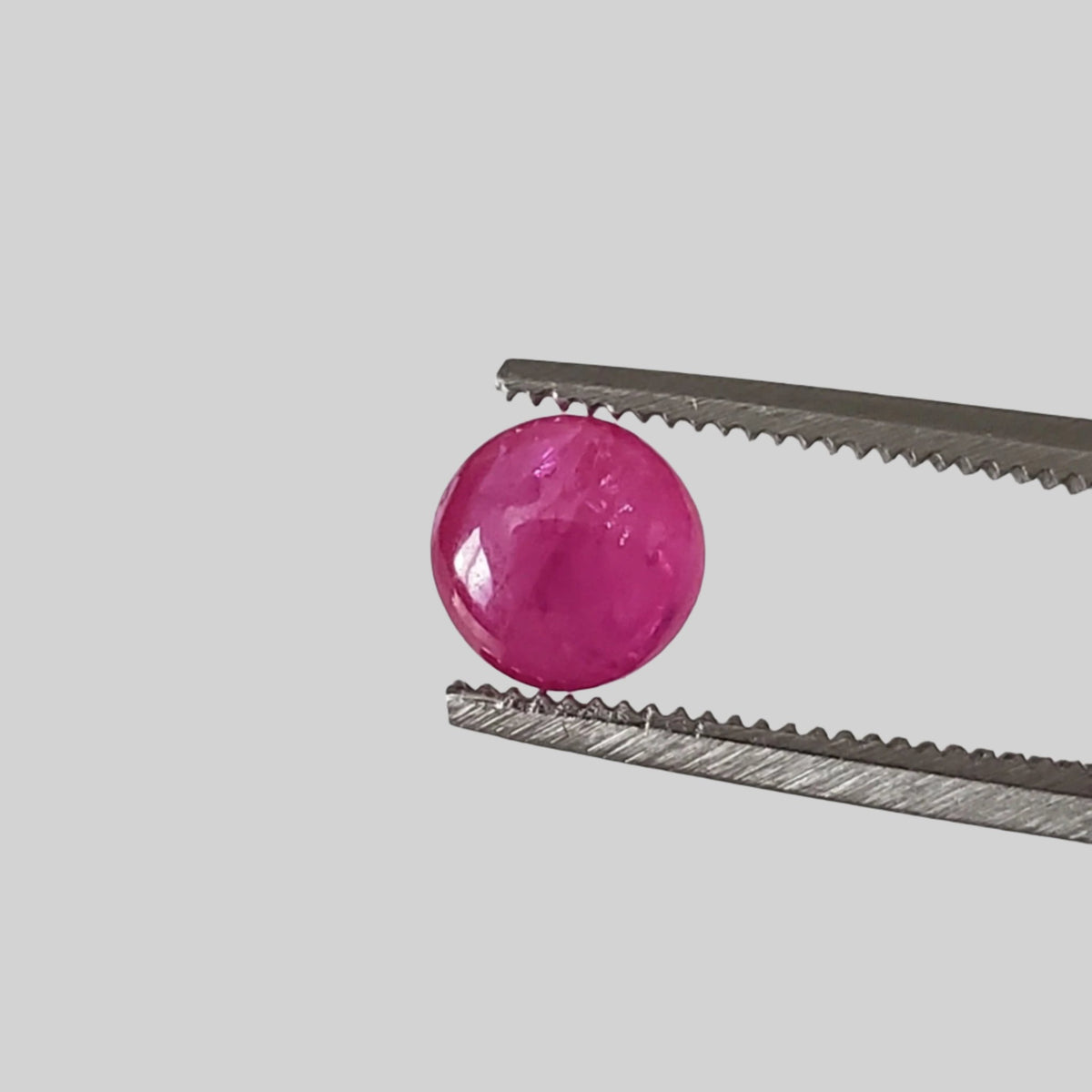  Ruby | Round Cabochon | Rich Pink | 5mm 0.8ct 
