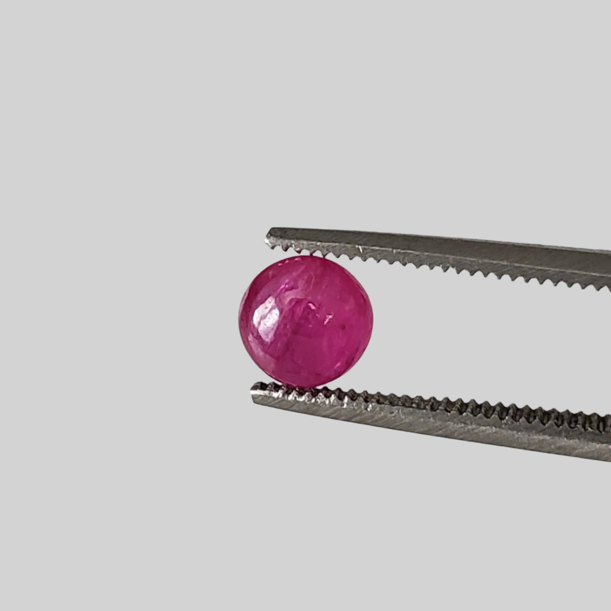  Ruby | Round Cabochon | Rich Pink | 5mm 0.8ct 2