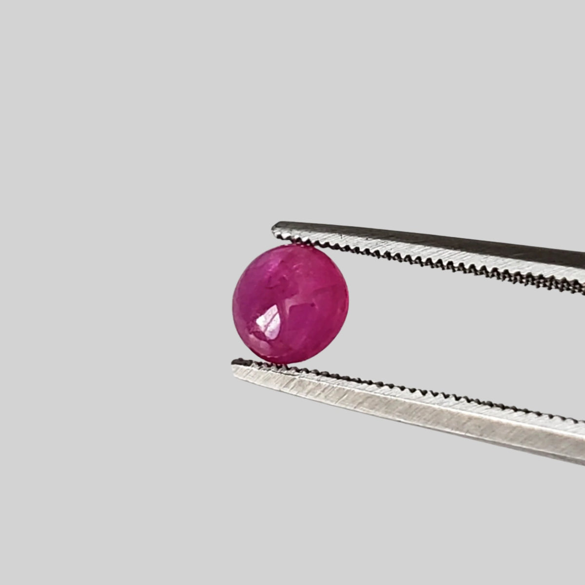  Ruby | Round Cabochon | Rich Pink | 5mm 0.8ct 1