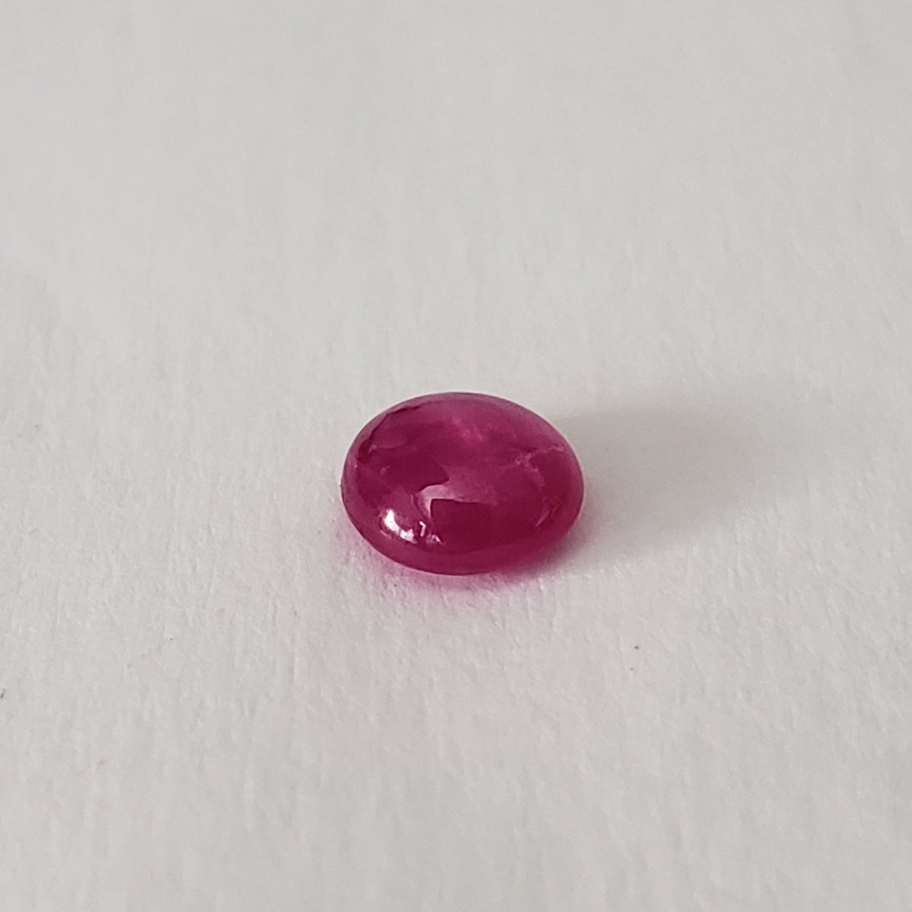  Ruby | Round Cabochon | Rich Pink | 5mm 0.8ct 4