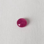  Ruby | Round Cabochon | Rich Pink | 5mm 0.8ct 5