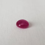  Ruby | Round Cabochon | Rich Pink | 5mm 0.8ct 6