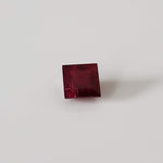  Ruby | Square Cut | Pigeon Blood Red | 4mm | Madagascar 5