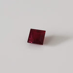  Ruby | Square Cut | Pigeon Blood Red | 4mm | Madagascar 3