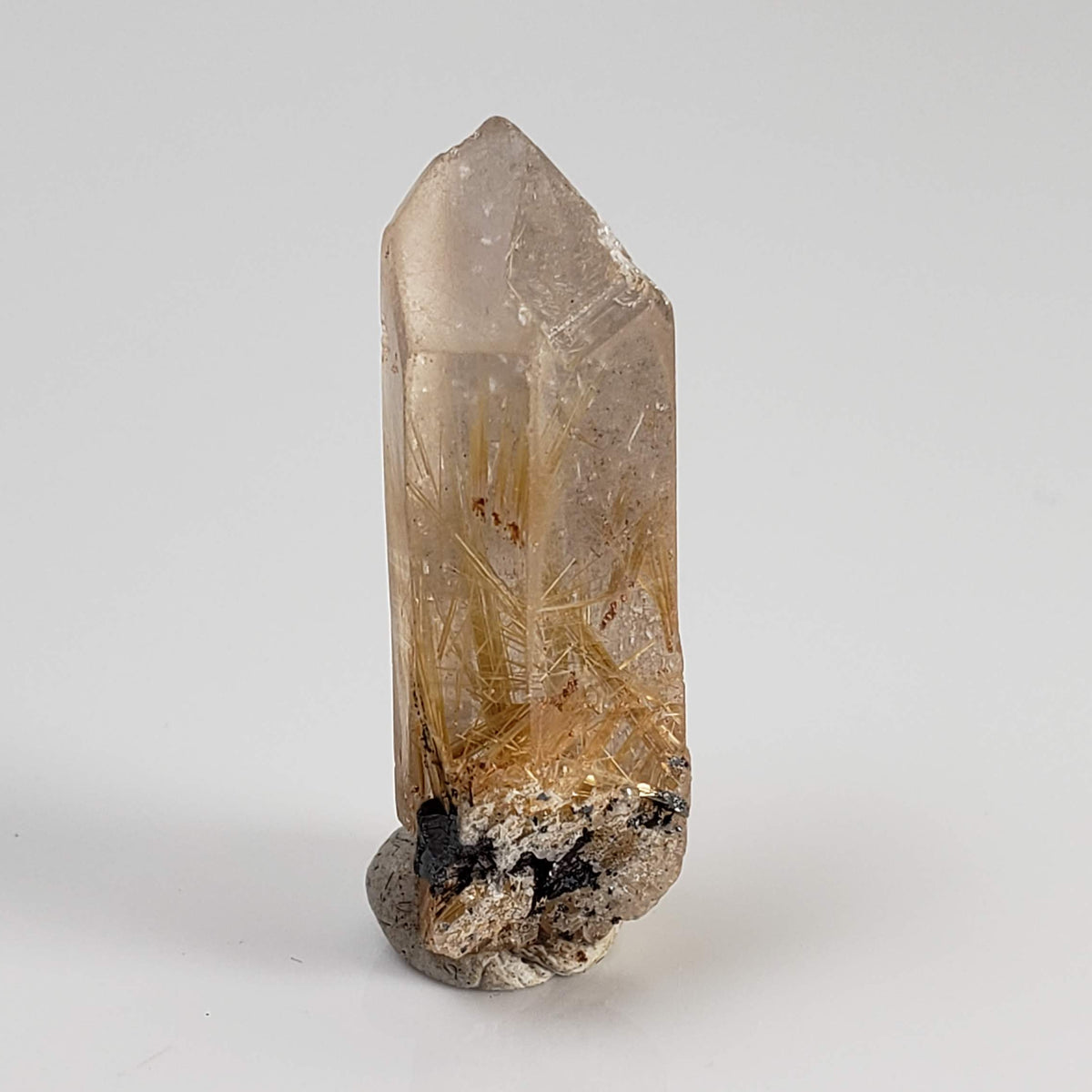  Rutilated Quartz Crystal | Rutilated Quartz Point | 3.68 grams | Novo Horizonte, Bahia, Brazil 2