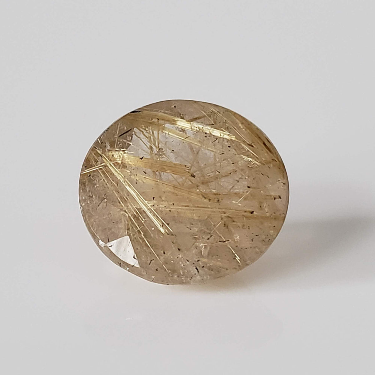  Rutilated Quartz | Round Cut | 16mm 12.8ct | Brazil 3