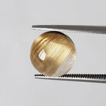  Rutile Cats Eye | Round Cabochon | 10.7mm 6.6ct 1