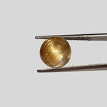  Rutile Cats Eye | Round Cabochon | 10.7mm 6.6ct 2