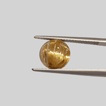  Rutile Cats Eye | Round Cabochon | 9.2mm 3.68ct | SO24 