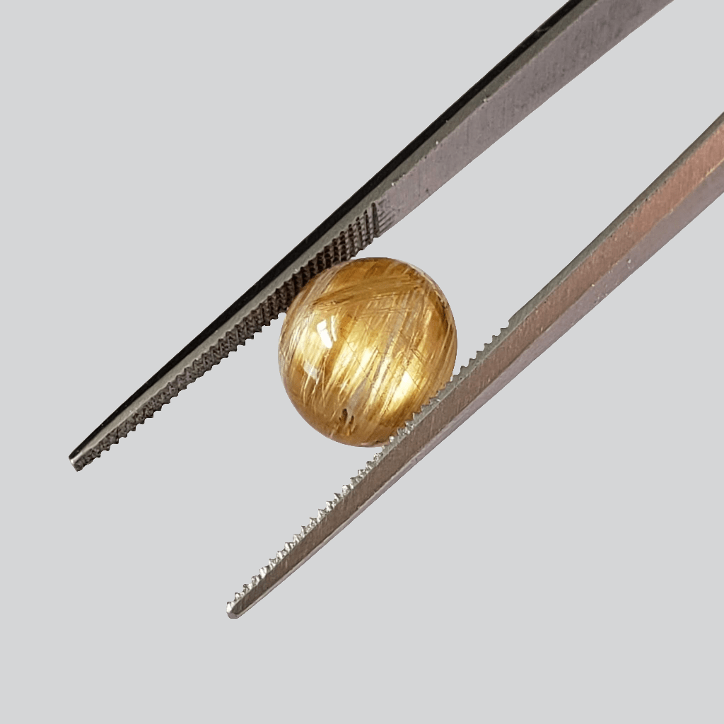  Rutile Cats Eye | Round Cabochon | 9.2mm 3.68ct | SO24 4