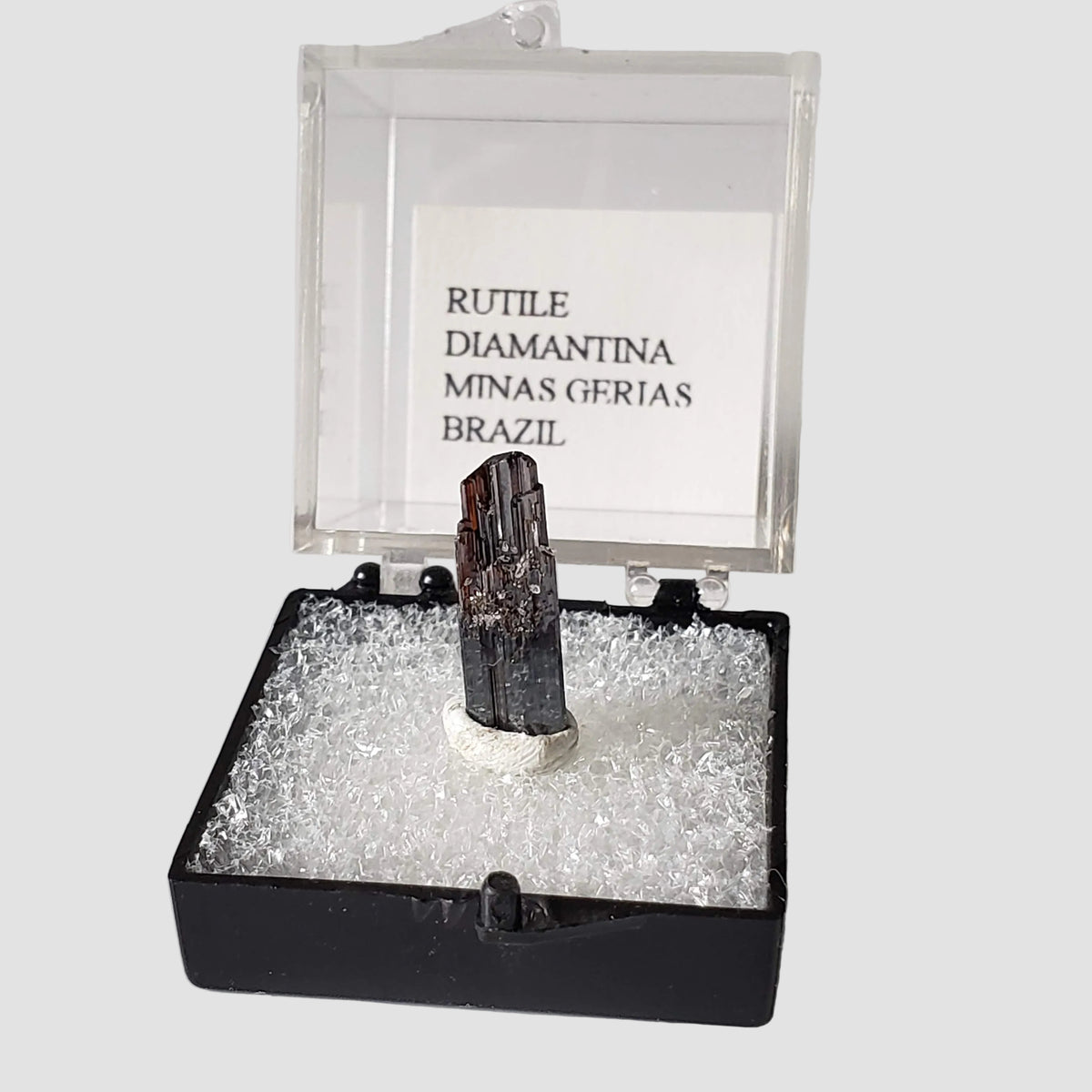 Rutile Crystal | Perky Box Specimen | Diamantina, Minas Gerais, Brazil 8