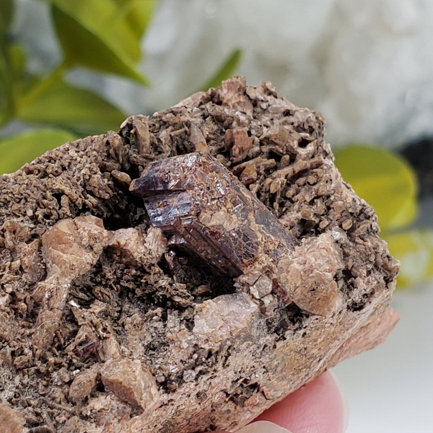  Rutile Crystal on Matrix | 55 Gr | McGregor Lake, Perkins, Quebec, Canada 1