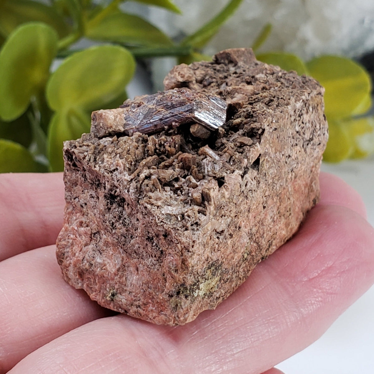  Rutile Crystal on Matrix | 55 Gr | McGregor Lake, Perkins, Quebec, Canada 2