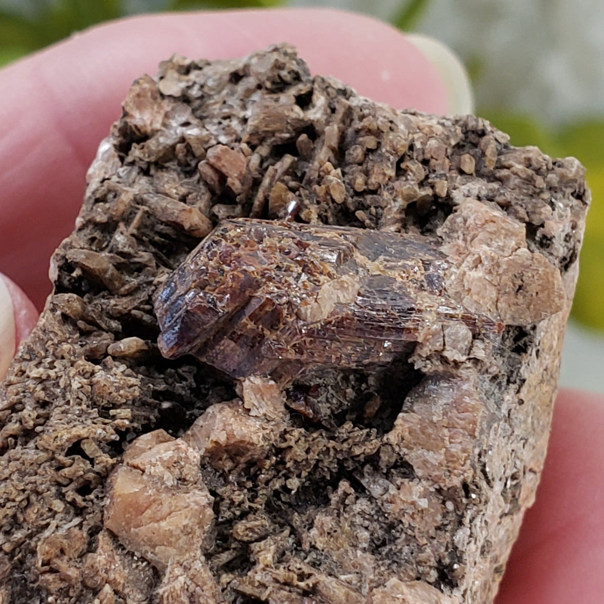  Rutile Crystal on Matrix | 55 Gr | McGregor Lake, Perkins, Quebec, Canada 4